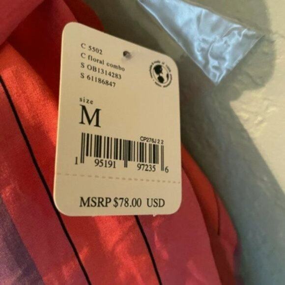 Free People Mackenzie Wrap Top Berry Colored M - Picture 5 of 8
